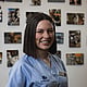 Fotografia de Catarina Santos, Enfermeira Veterinária