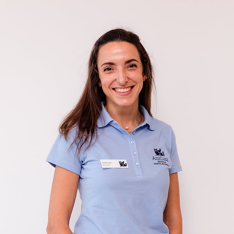 Fotografia de Carolina Lopes, Auxiliar Veterinária