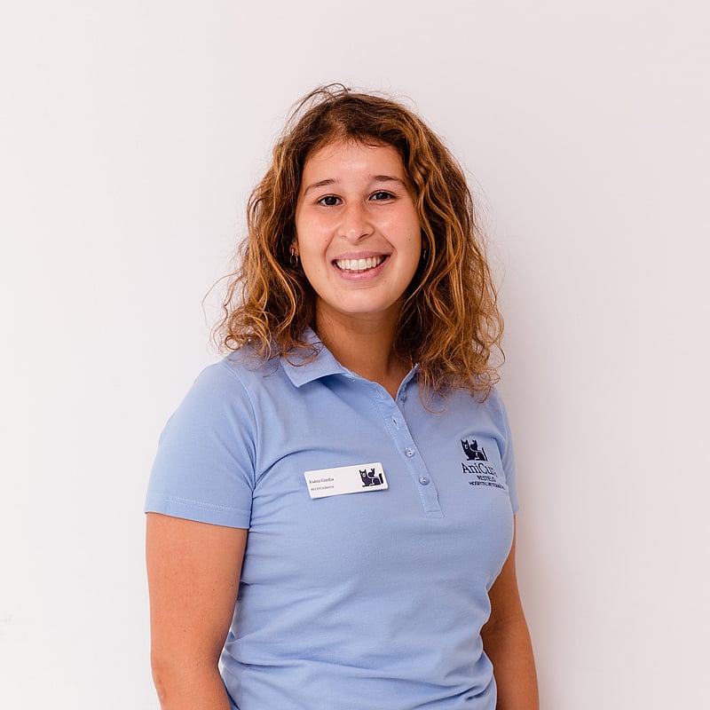 Fotografia de Joana Cunha, Auxiliar Veterinária
