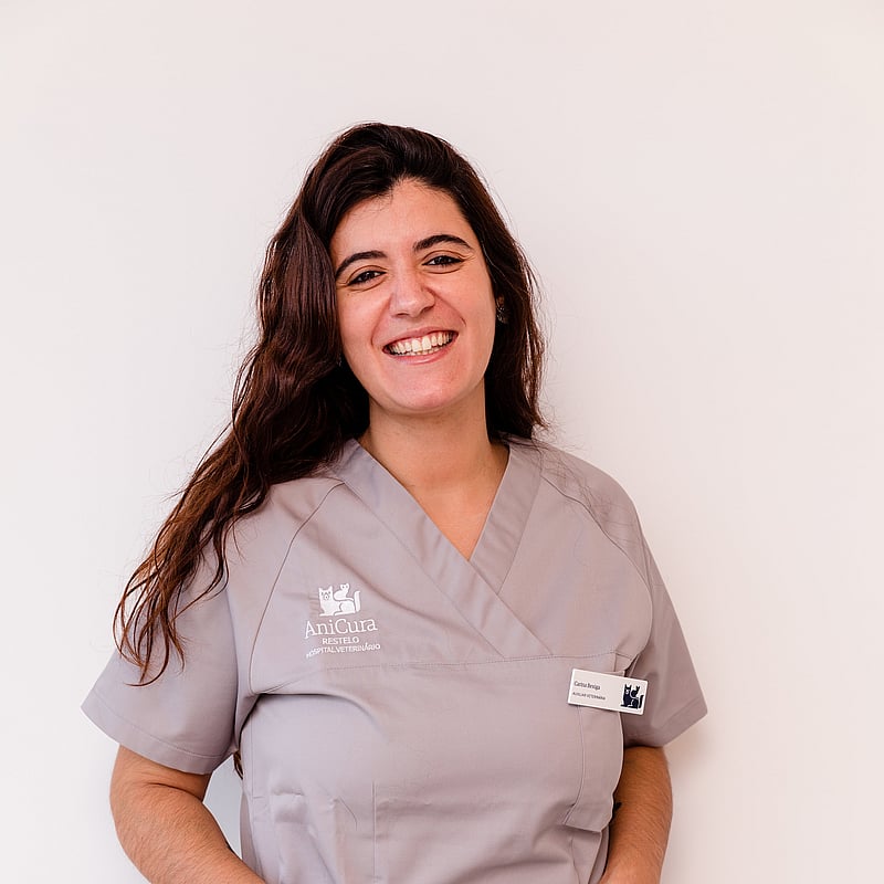 Fotografia de Carina Bexiga, Auxiliar Veterinária