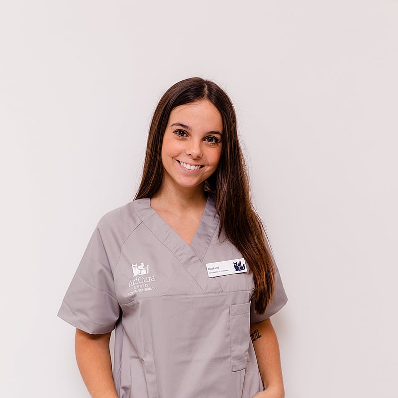 Fotografia de Elisa Freire, Enfermeira Veterinária