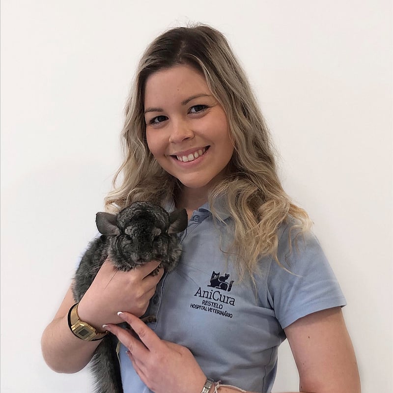 Fotografia de Ana Luz, Auxiliar Veterinária