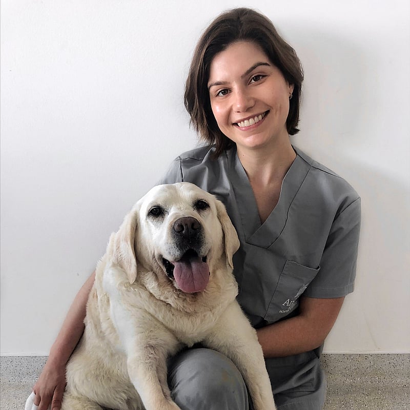 Fotografia de Jéssica Pinho, Enfermeira Veterinária