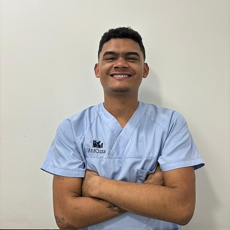 Fotografia de Márcio Victor, Auxiliar Veterinário